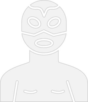 Wrestler Gradient Color Form vector