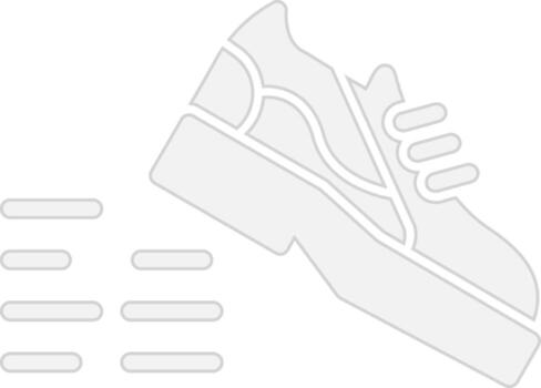 Running Minimal Graphic Visual vector