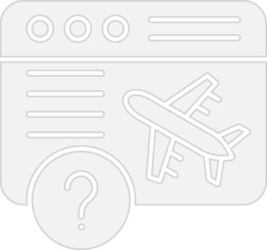 Unknown User Interface Mark vector