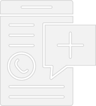 Emergency Call Web-Based Design Element vector