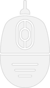 Computer Mouse Abstract UI Visual vector
