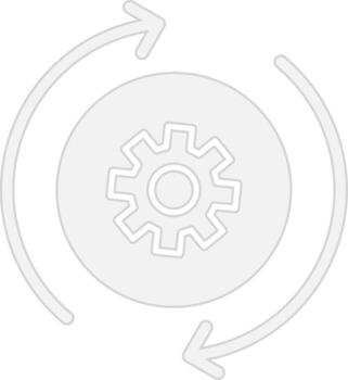 Process Interactive UI Design vector