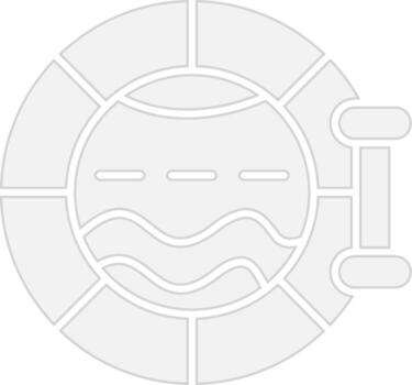 Porthole App-Based UI Graphic vector