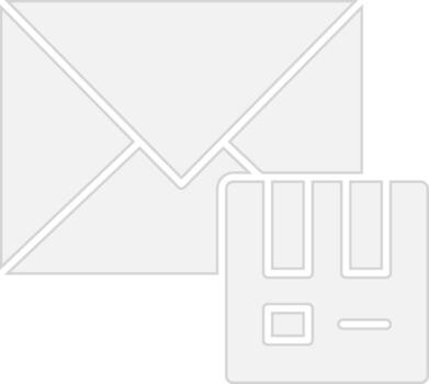 Email Clean Frame Object vector