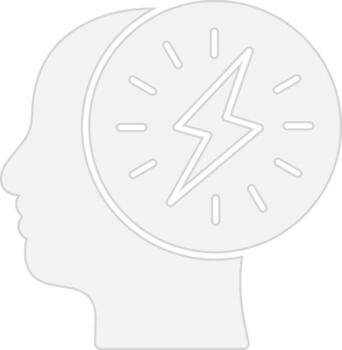 Brain circuit Simplified Design Piece vector