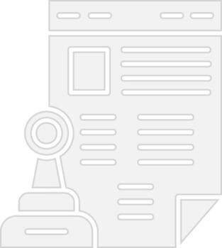 Accountability User Interface Mark vector