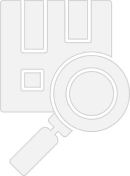 Package Checking Sleek Visual Mark vector