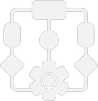 Program Geometric Style Badge vector