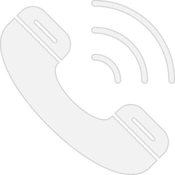 Phone Call Sharp Line Mark vector