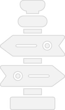 Guidance User Interface Mark vector