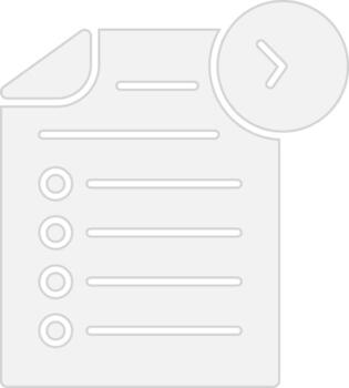 Checklist Sleek Visual Mark vector