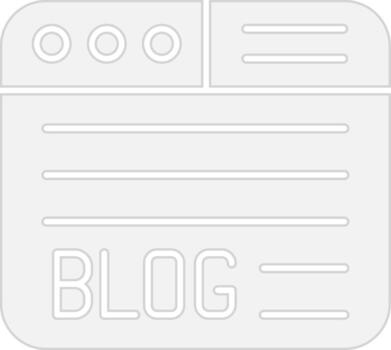 Blog Smooth UI Symbol vector