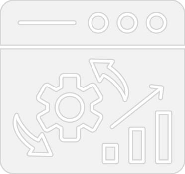 Optimization App Focused Design vector