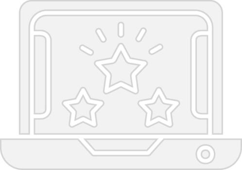 Star Minimal Art Object vector