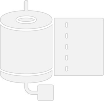 Toilet Paper User Interface Mark vector