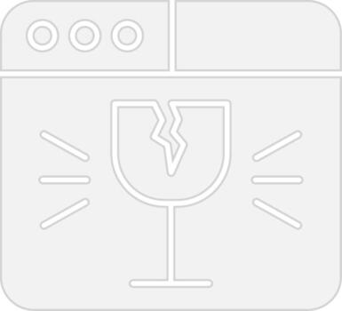 Fragile Modern Tech Object vector