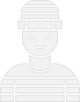 prisionero degradado color formar vector