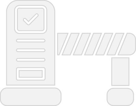 Barrier Gradient Style Element vector