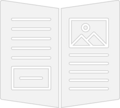 Magazine Subtle UI Graphic vector