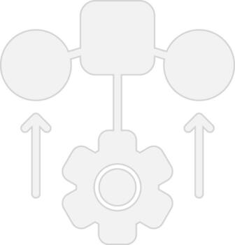 Microservice Custom Line Element vector