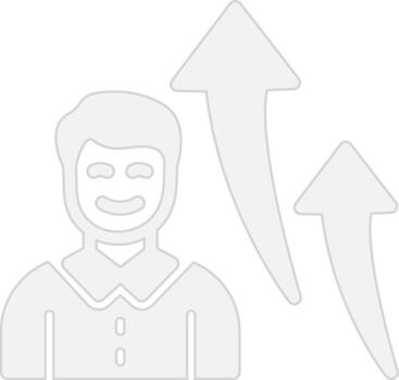 Progress Stylized Flat Drawing vector