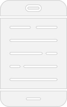 Phone Web-Based Design Element vector