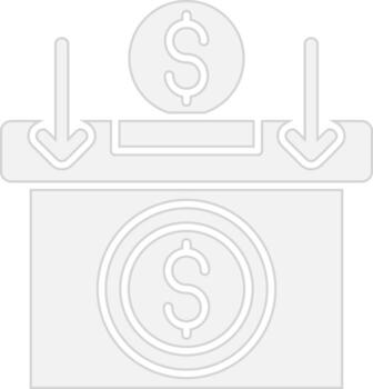 Insert coin Coded UI Symbol vector