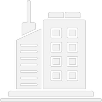 Skyscraper Clean Frame Object vector
