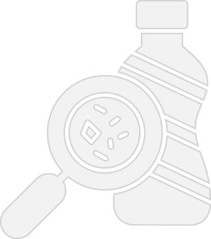 Microplastics Responsive App Shape vector