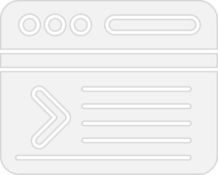 Command Vibrant Visual Object vector