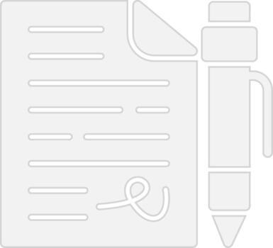 contrato ui Insignia vector