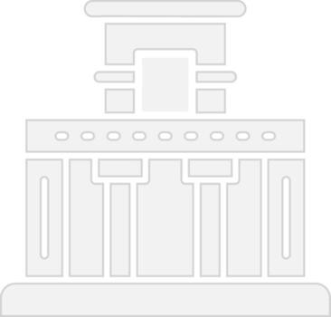 Temple Of The Frescoes Vivid App Element vector