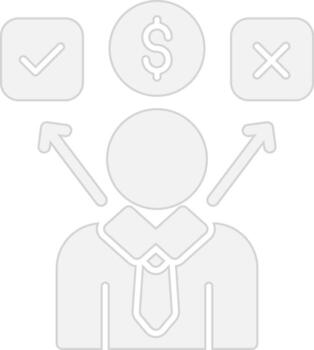 Business choice Sharp Edge Visual vector