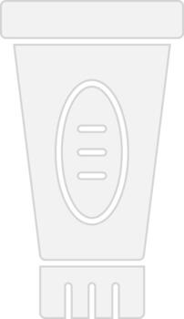 Toothpaste Interactive UI Design vector