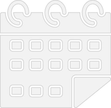 Calendar Color Block Badge vector