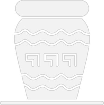 Vase Flat UI Form vector