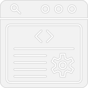 Backend Sharp Edge Visual vector