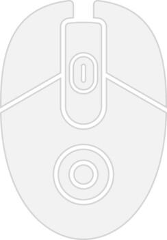 Mouse 3D Interface Shape vector