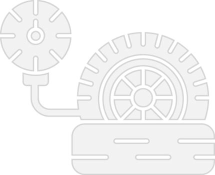 Flat Tire Interactive UI Design vector