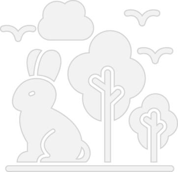 Rabbit User Interface Mark vector