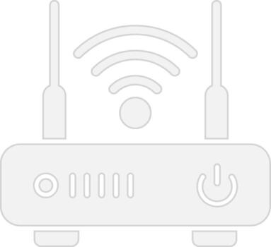Router App-Based UI Graphic vector