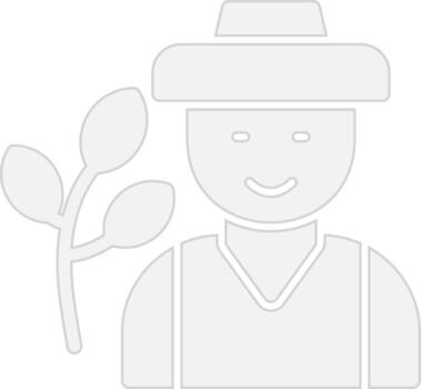 Farmer User Interface Mark vector