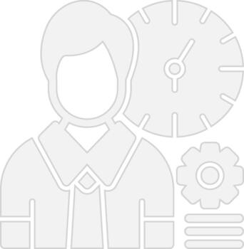 Working Hours Bold App Graphic vector