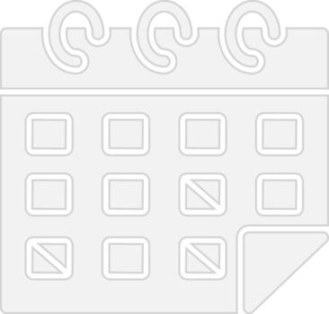 Schedule UI Badge vector