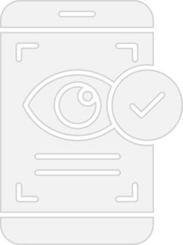 Visibility Thin Line Element vector