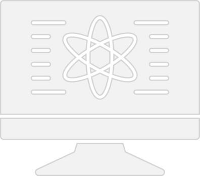 Science 3D Interface Shape vector