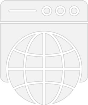 Web Hosting User Interface Mark vector