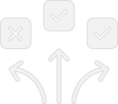 Pathways Subtle UI Graphic vector