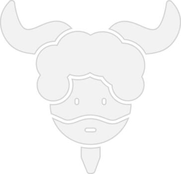 Satyr Flat UI Form vector