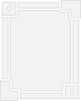 Frame Minimal Design Badge vector